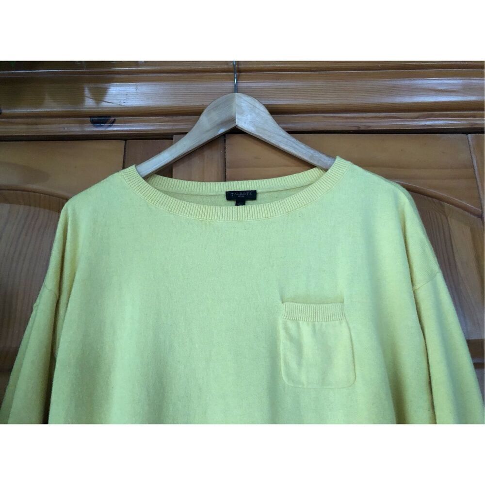 J.CREW Womens Long Sleeve Cotton-Wool Blend Teddie Sweater SZ PL - Picture 4 of 11